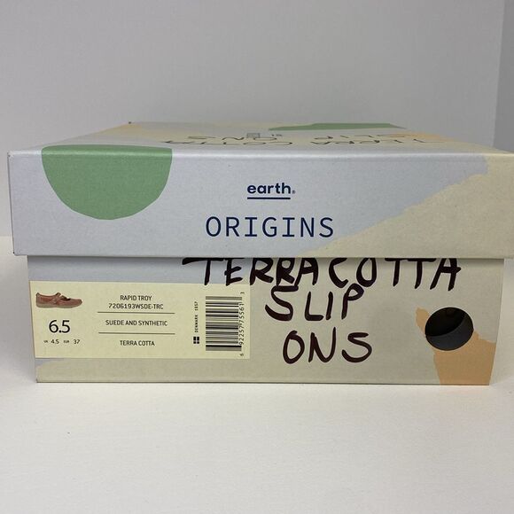 Earth Origins Rapid Troy Terra Cotta Suede Sneaker Mary Jane Size 6.5 - Picture 12 of 13
